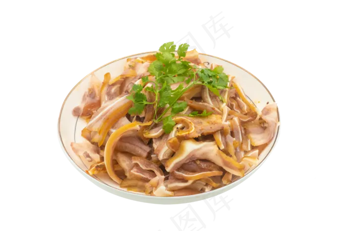 鲜美黄色猪肉猪耳朵(2000X2000(DPI:300))