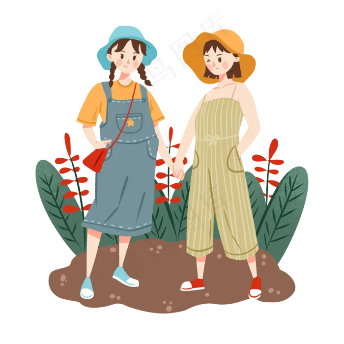 国庆节假期出游少女(2362X2362(DPI:299))psd模版下载