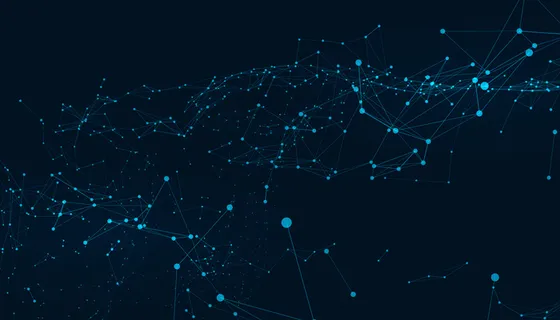 低倍数连接线数字技术背景