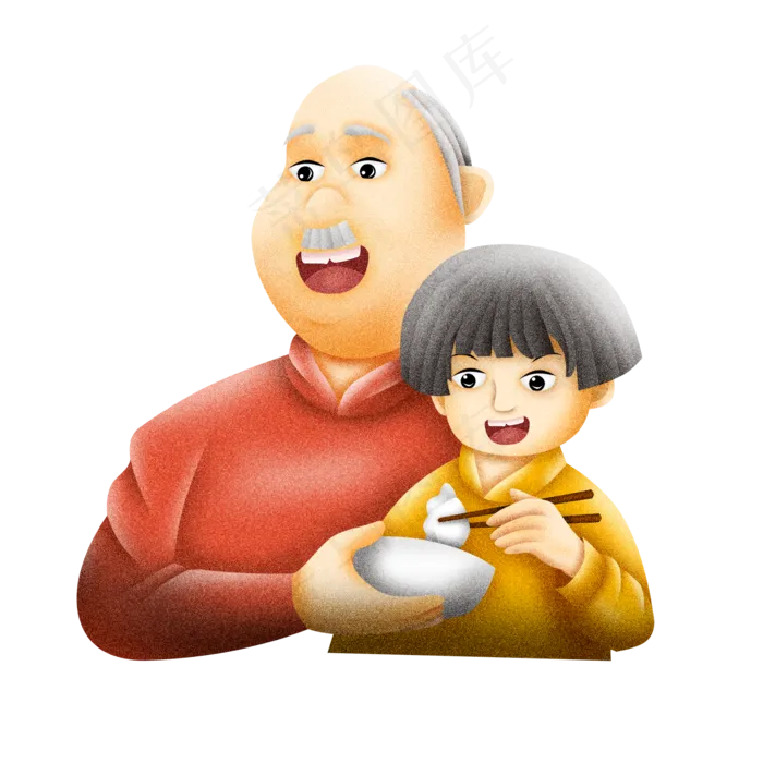 立冬吃饺子的爷孙俩可商用元素(2000X2000(DPI:180))psd模版下载