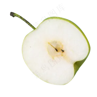 切开的梨子水果