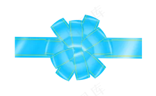 七夕情人节爱情彩带装饰免抠png