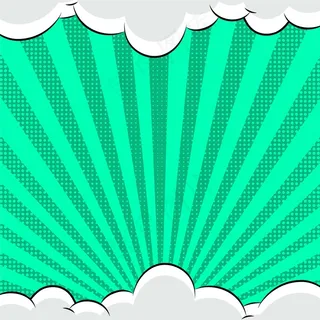 平面漫画风格背景