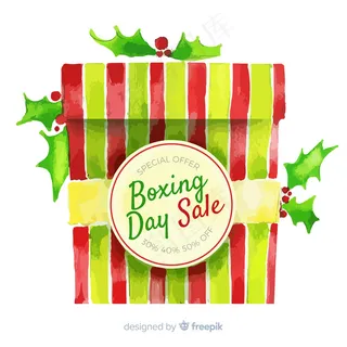 水彩节礼日销售背景