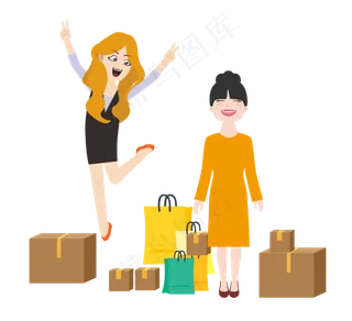 购物狂欢买家秀人物