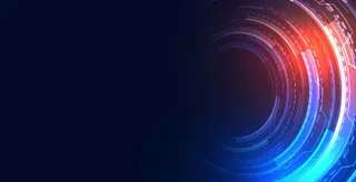 未来科技hud风格概念背景设计