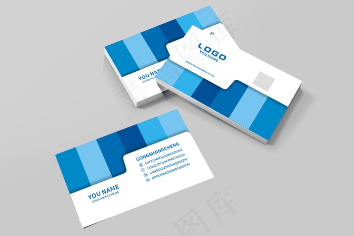 时尚大气创意名片设计