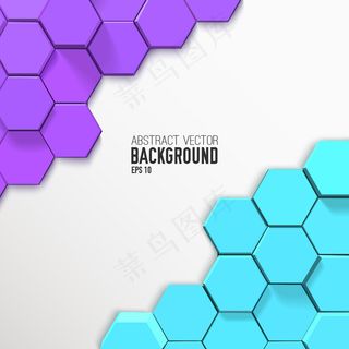 抽象几何马赛克背景