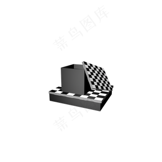 C4D礼盒七夕礼盒多礼盒元素情