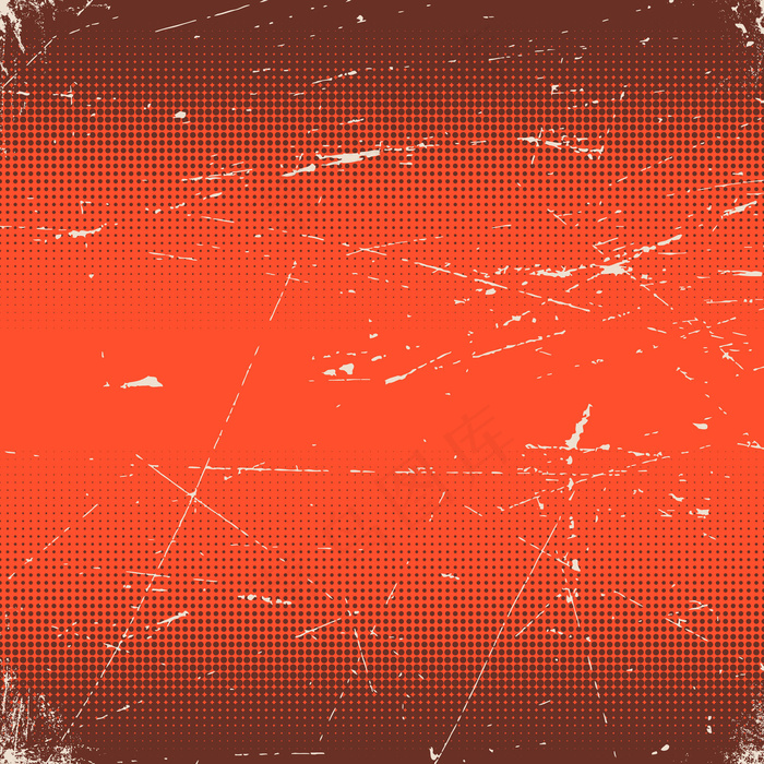 用半色调渐变划伤的旧红色eps,ai矢量模版下载