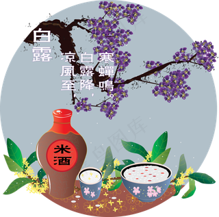 二十四节气之白露米酒
