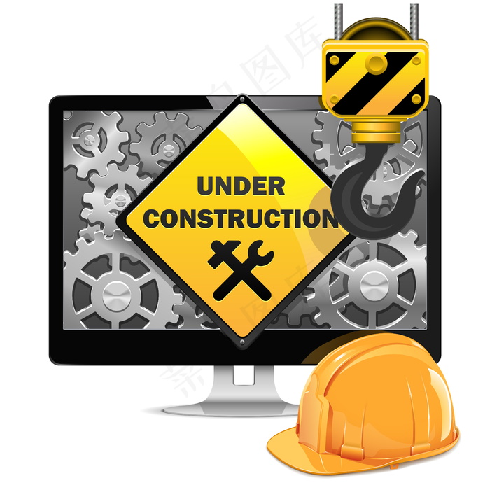 将头盔隔离在白色表面进行计算机维修