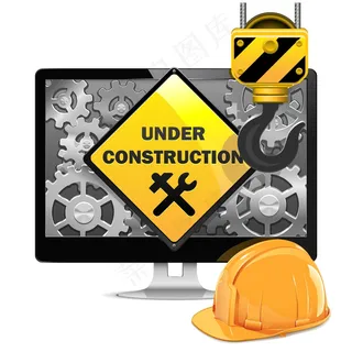 将头盔隔离在白色表面进行计算机维修