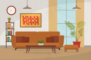 家居内饰 视频会议背景