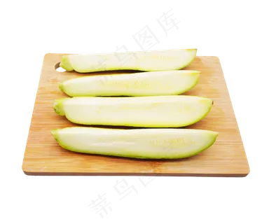 切开蔬菜西葫芦