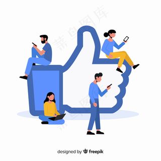 有拇指符号的年轻人