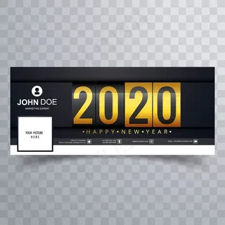 2020年短信新年快乐假期封面