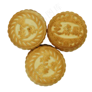三块中秋月饼 三块中秋月饼