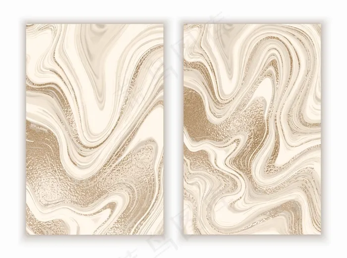 大理石金色背景，采用时尚简约风格eps,ai矢量模版下载