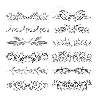 书法装饰分隔包