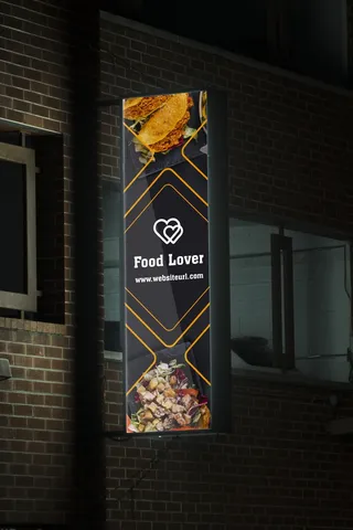 城市广告牌概念模型样机