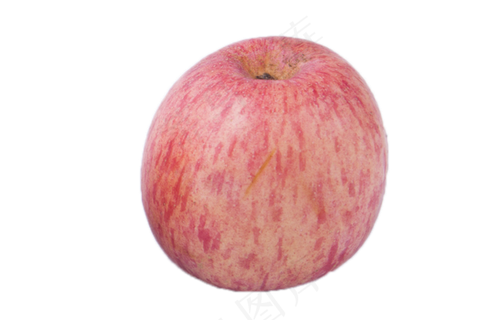 一个大红富士苹果