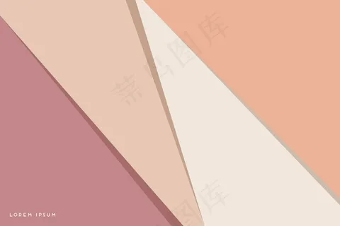 彩色三角形抽象背景