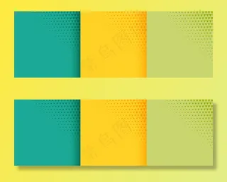 半色调明亮背景三组