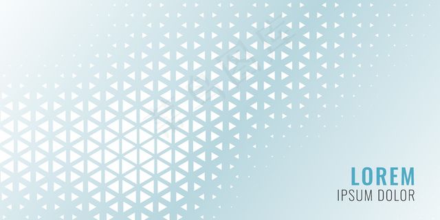 抽象三角图案横幅banner