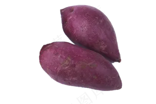 两新鲜的美味紫薯