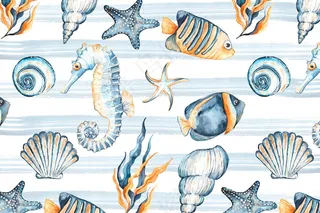 用于缩放的夏季图案背景