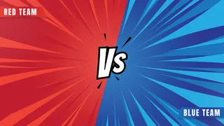 背景漫画半色调红与蓝