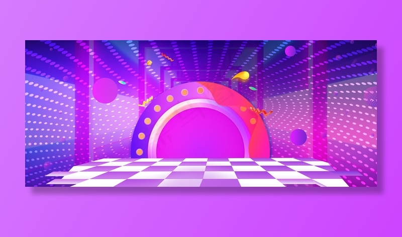 天猫双十一双十二电商背景合成