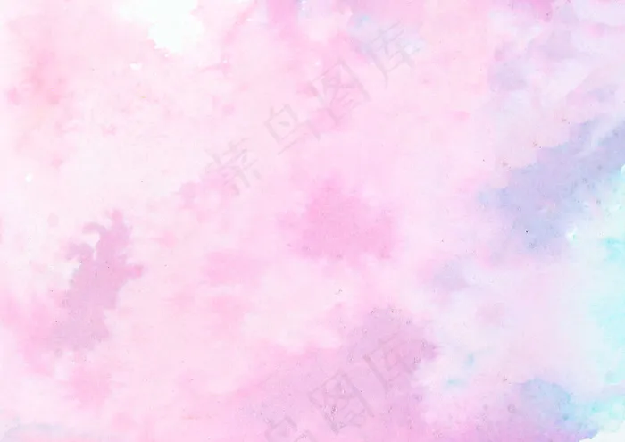 粉紫色水彩质感