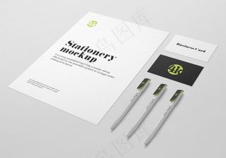 固定模型样机模板