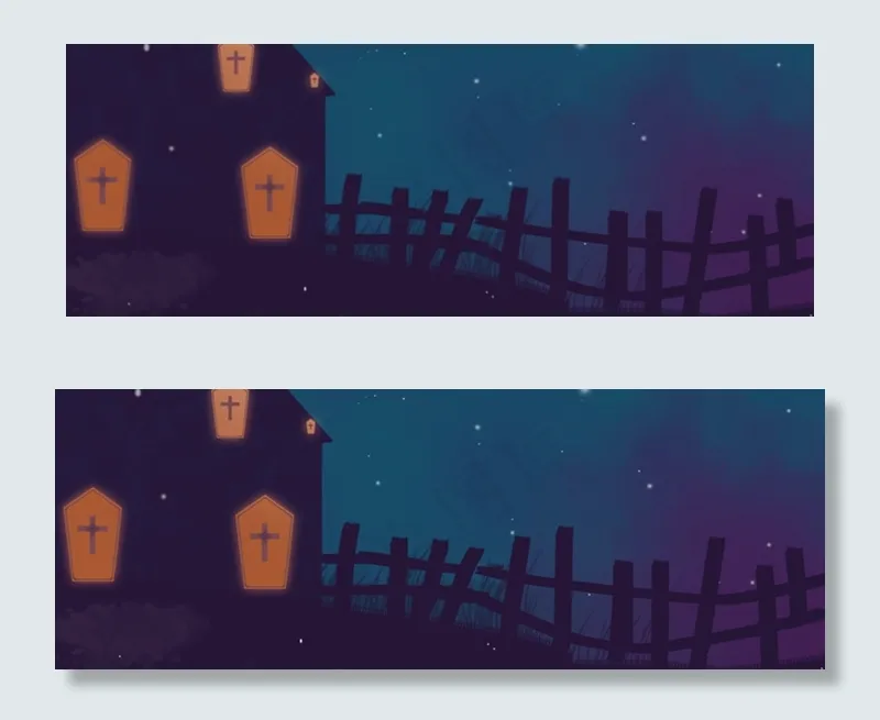 梦幻万圣节狂欢之夜banner(1920*700px 	       )psd模版下载