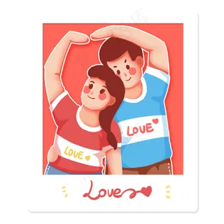 恩爱立体情侣拍立得