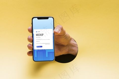 近景手持智能手机