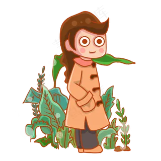 二十四节气白露草丛绿植