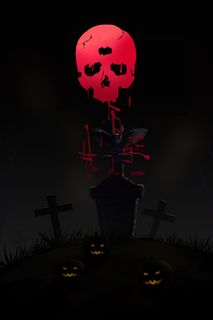 万圣节恐怖封面设计