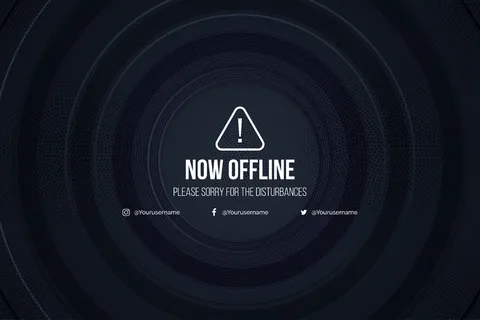 现代抽搐横幅banner模板