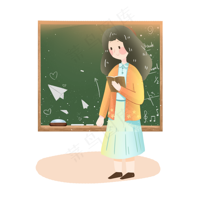 教师节老师课堂教书素材