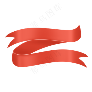 大红色浪漫丝带飘带彩带