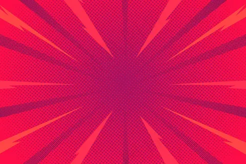 平面漫画风格背景