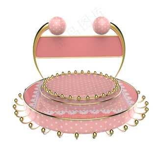 电商展台小舞台