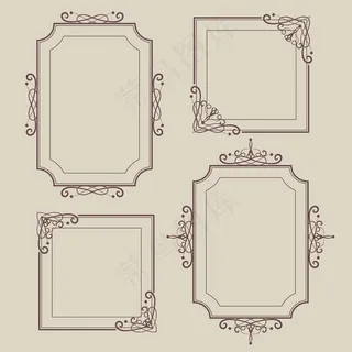 复古装饰框架系列概念