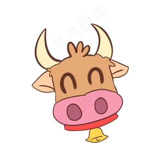 可爱牛头老牛