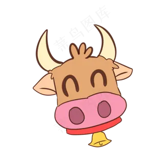 可爱牛头老牛