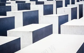 一排排美观的立方体