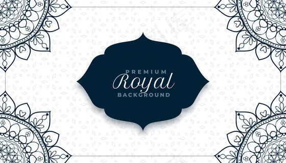 伊斯兰风格装饰曼荼罗造型背景设计